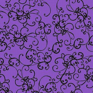 *Loralie Designs* Elegant Scroll purple