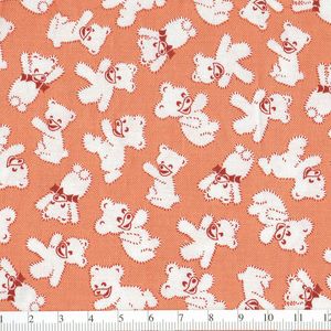 *Windham Fabrics* Story Book Play Time bear orange