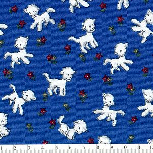 *Penny Rose Studio* Toy Chest Little Lambs blue