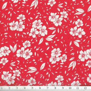 y10OFFz*moda* 30's playtime Chloe's Closet Floral red