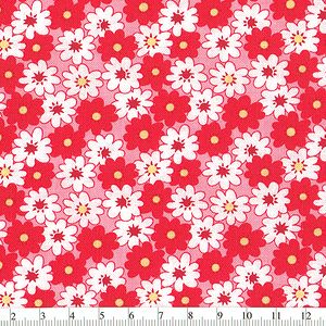 *moda* 30's playtime Red Flower #33751