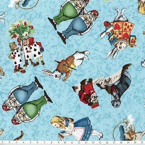 *Windham Fabrics* Alice in Wonderland blue