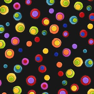 *Loralie Designs* Olivette Dot black 45×54