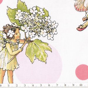【10%OFF】*Michael Miller* Morning Dots Fairies アプリコット