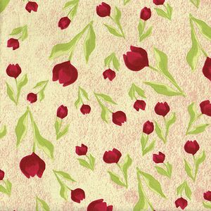 *Loralie Designs* Tulip Toss peach 45×54