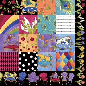 *Loralie Designs* Sitting Pretty panel C