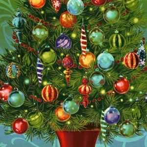 *Quilting Treasures* Holiday Treasures Panel Christmas Tree