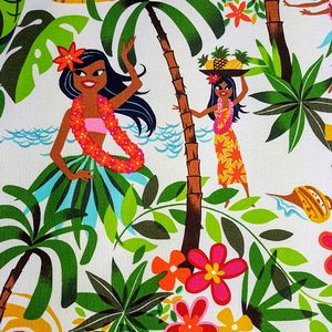 *Alexander Henry* Leis, Luaus and Aloha Hula Girls 45×110