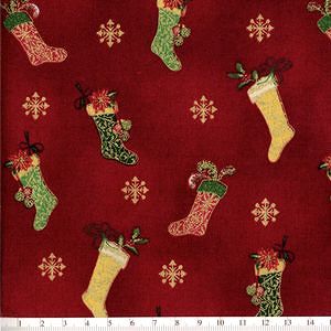 *Paintbrush Studio* Tis The Season Christmas stockings red
