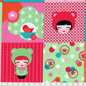 *ROBERT KAUFMAN* Hallo Tokyo Sweet Blocks