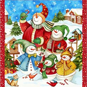 *Northcott* Winter Magic panel