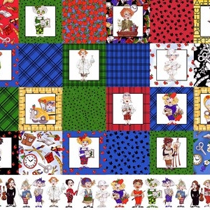 *Loralie Designs* Medley Cool School panel