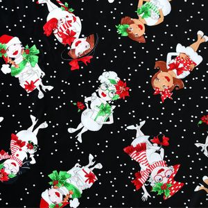 *Loralie Designs* Snowball Ladies Toss black 45×54