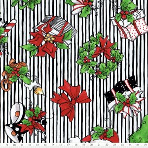 *Loralie Designs* Christmas Crowd stripe 45×54