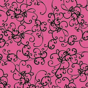 *Loralie Designs* Elegant Scroll pink