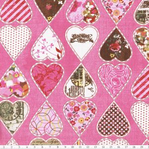 *moda*Kissing booth Heart Break pink